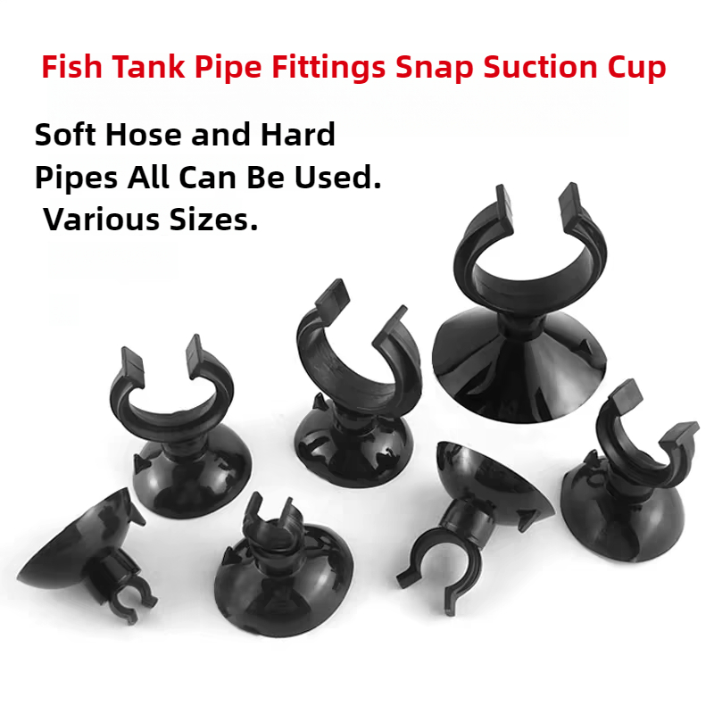 Planted Aquarium Accessories - 5/10Pcs Black Aquarium Suction Cup Air
