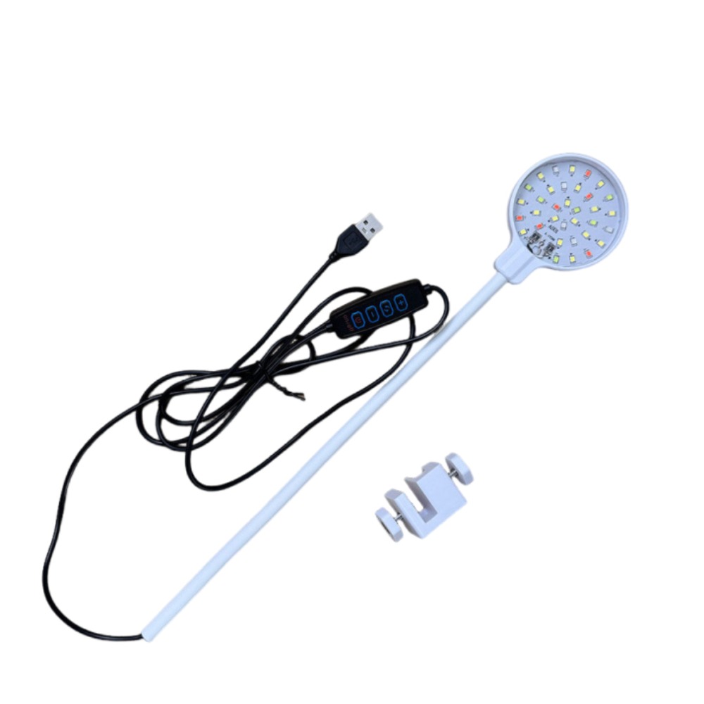 Planted Aquarium Accessories - Rotation Fish Tank Lamp Waterproof 3W