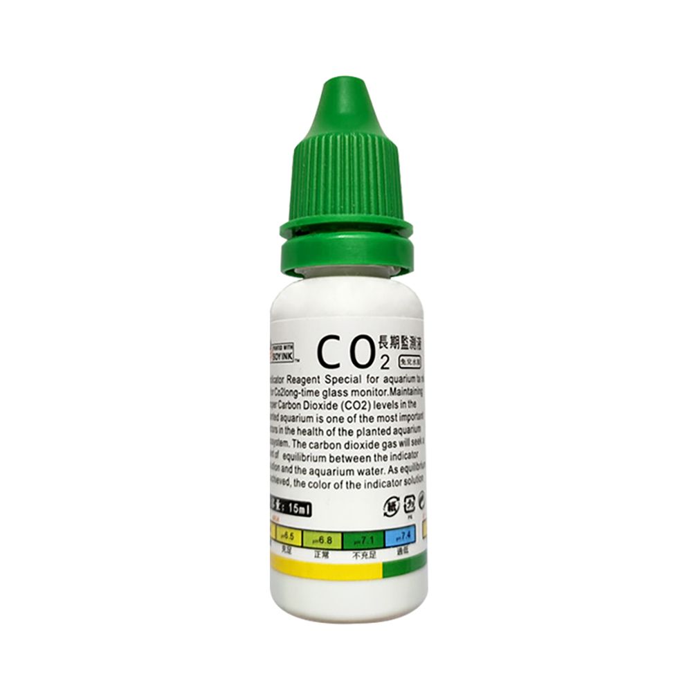 Glass Co2 Drop Checker - Term Grass Aquarium Tester Monitor PH