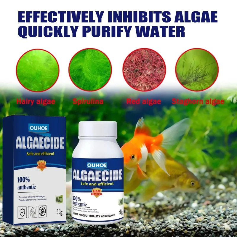 50g High Efficiency Algaecide  - Aquarium Plant Fertilizer ulasan dan harga