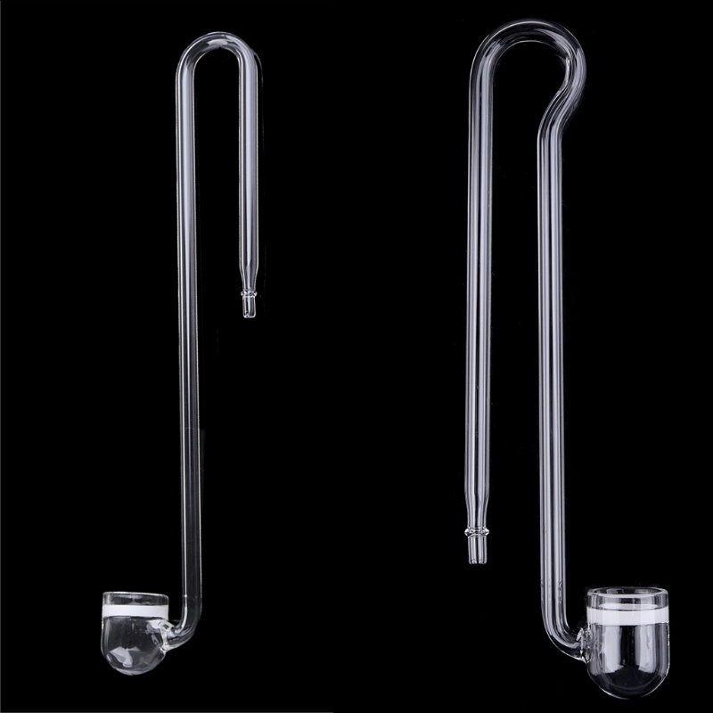 Glass CO2 Diffuser Transparent - Planted Aquarium Accessories ulasan dan harga
