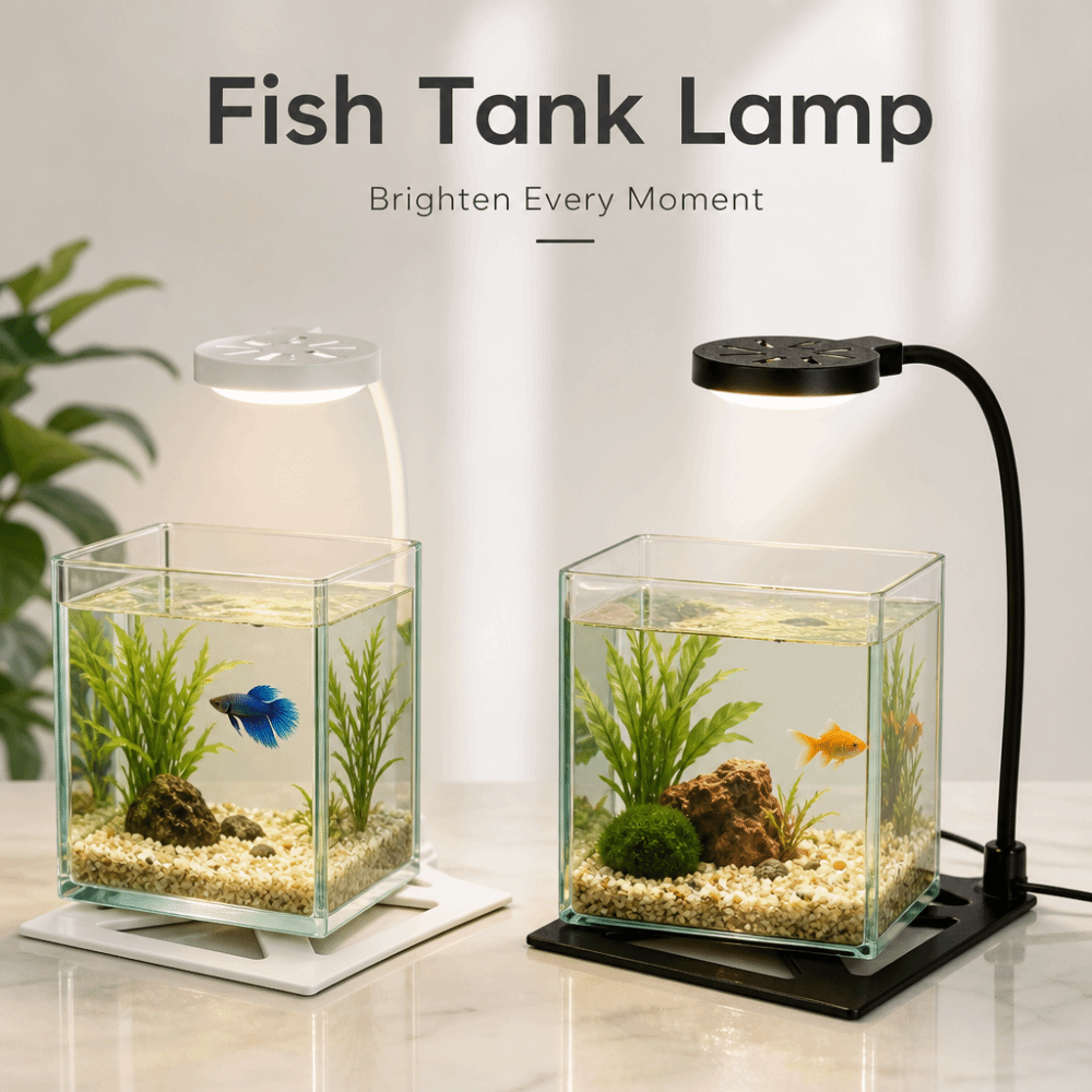 Rotation Fish Tank Lamp Waterp - Planted Aquarium Accessories ulasan dan harga