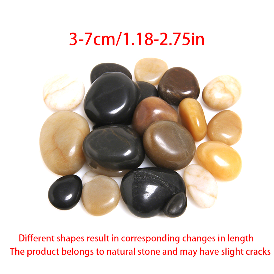 300-700g Smooth River Pebbles, - Aquarium Planted Tank Soil ulasan dan harga