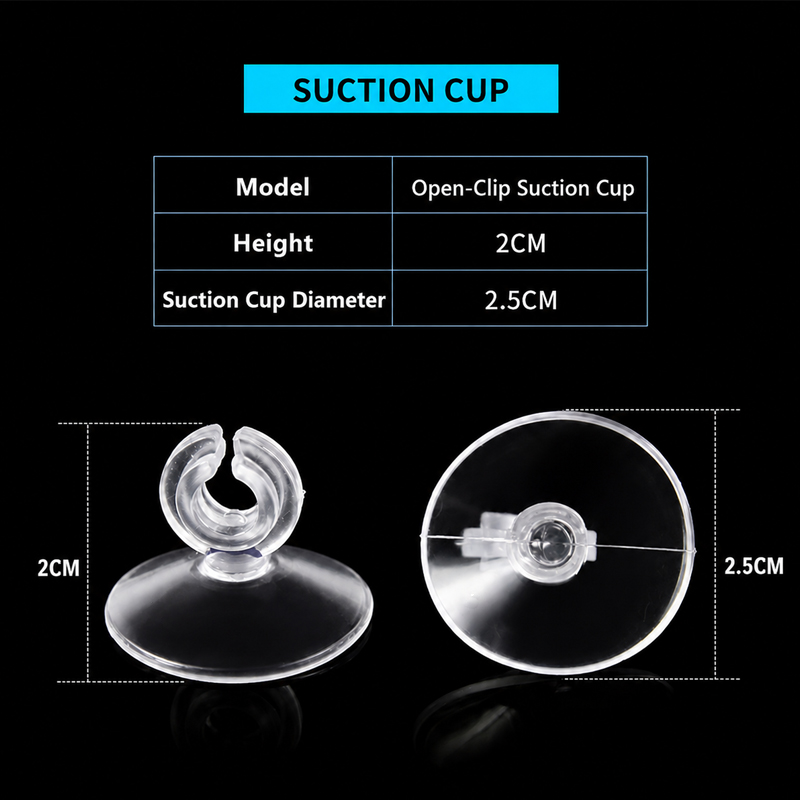 Aquarium Suction Cup 10PC Fish - Planted Aquarium Accessories ulasan dan harga