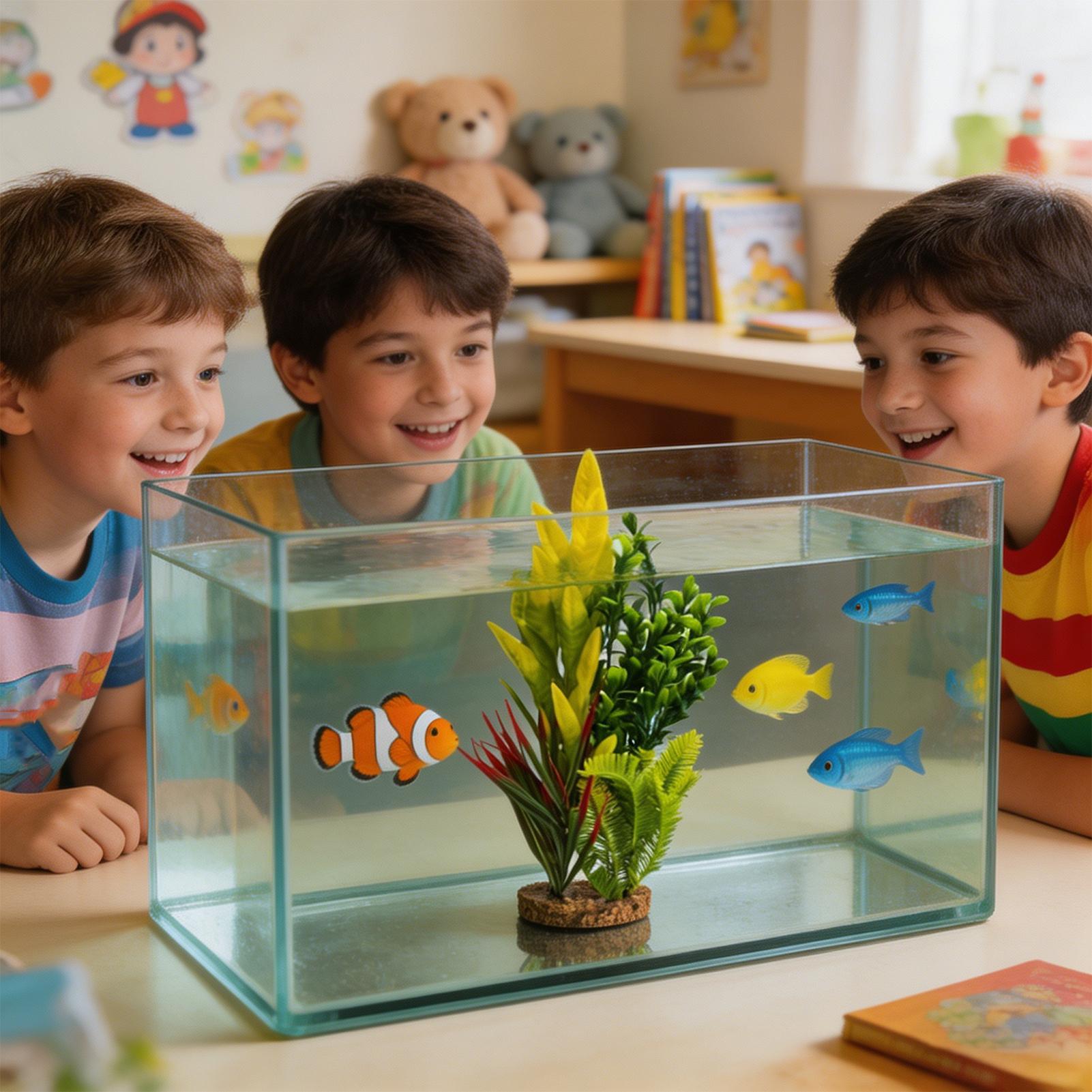 Artificial Plants For Aquarium - Planted Aquarium For Beginners ulasan dan harga