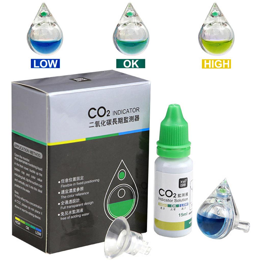CO2 Drop Checker Aquarium Moni - Glass Co2 Drop Checker ulasan dan harga