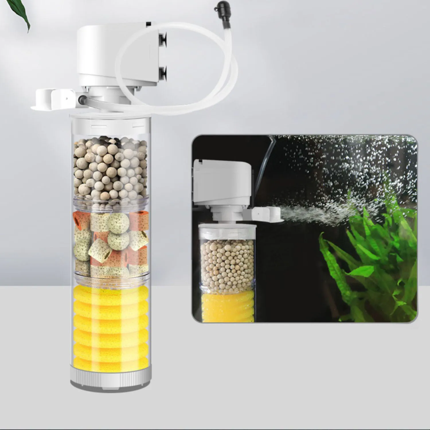 220V 50Hz Silent Filter for Aq - Planted Aquarium Accessories ulasan dan harga