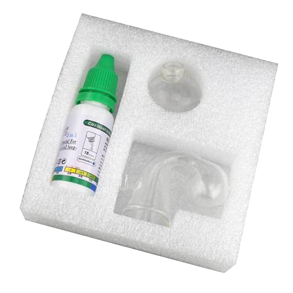 Aquarium CO2 Monitor Carbon Di - Glass Co2 Drop Checker ulasan dan harga