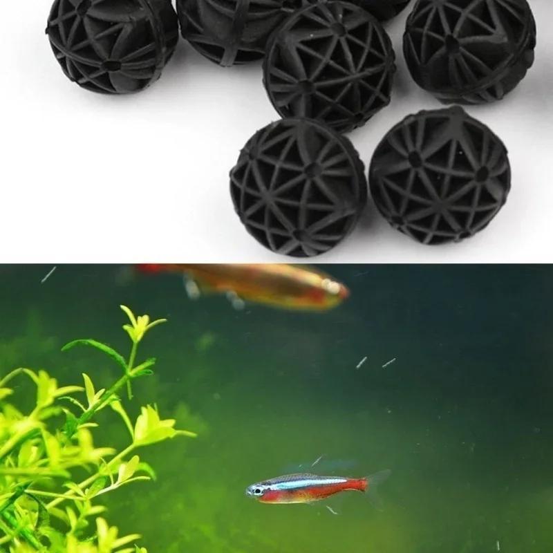 50Pcs 16mm Bio Balls Aquarium  - Aquarium Plant Fertilizer ulasan dan harga