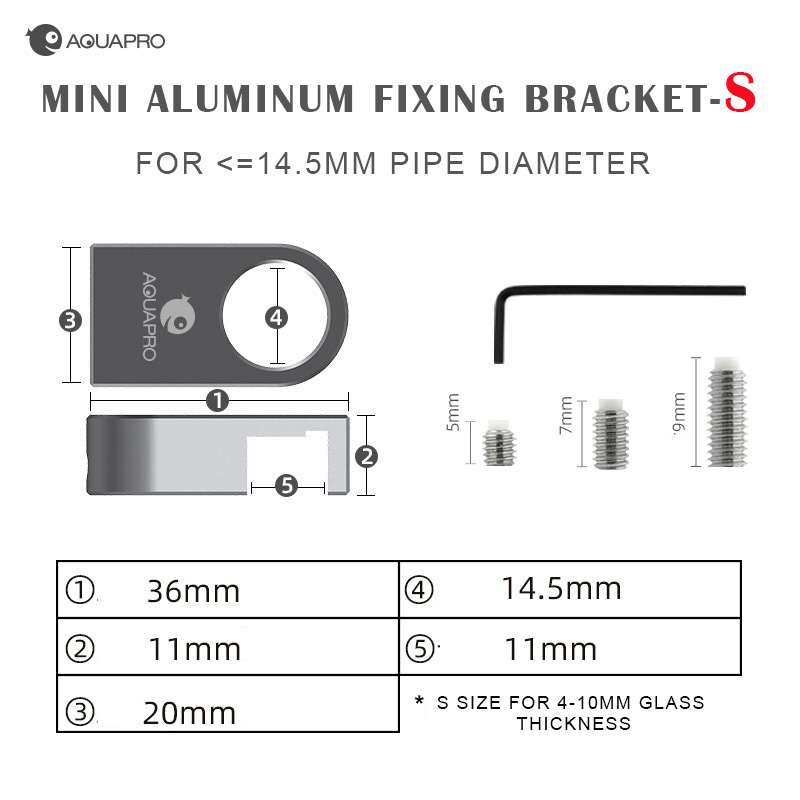 Aquarium Mini Aluminum Alloy H - Planted Aquarium Accessories ulasan dan harga