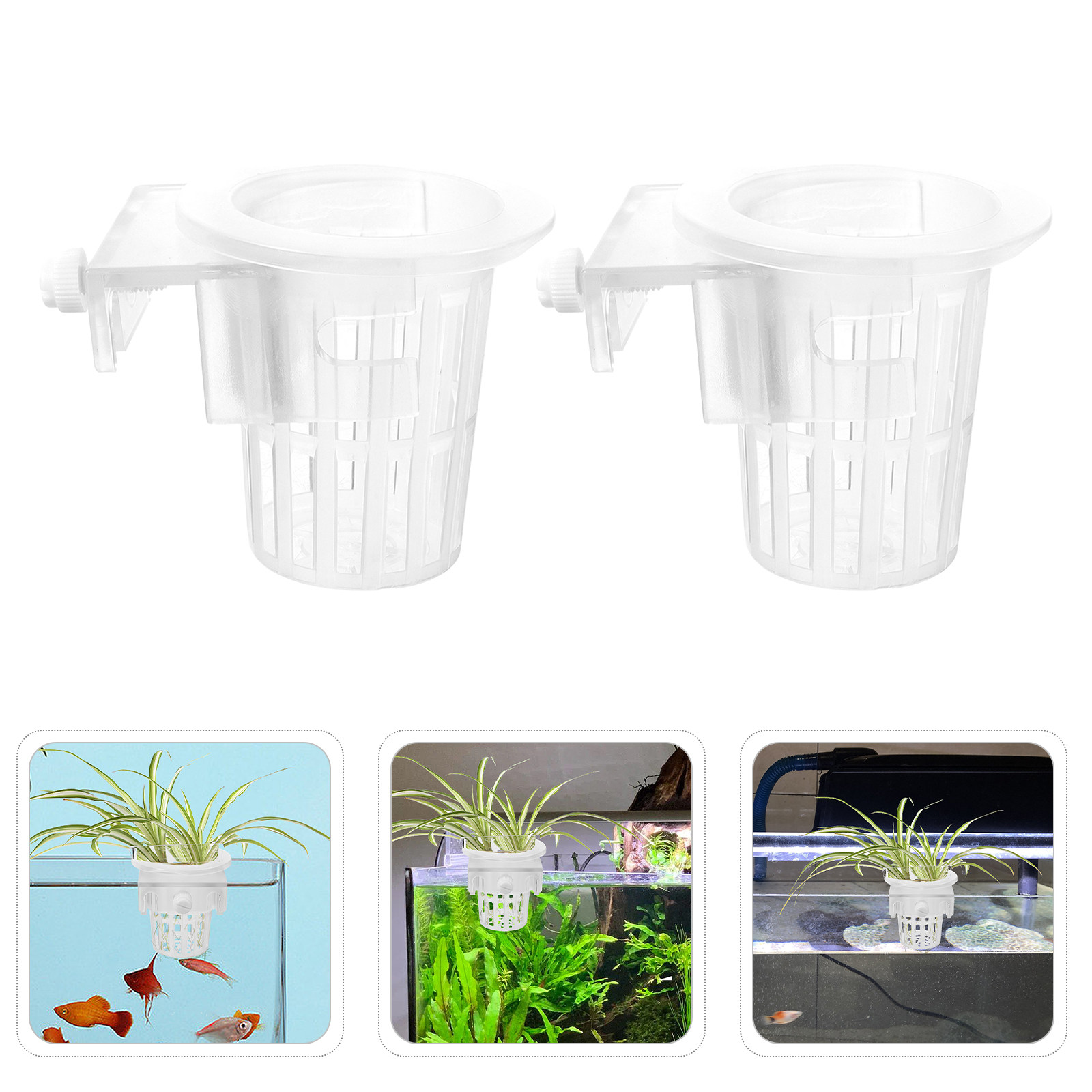 6Pcs Aquarium Hydroponic Baske - Aquarium Planted Wall ulasan dan harga