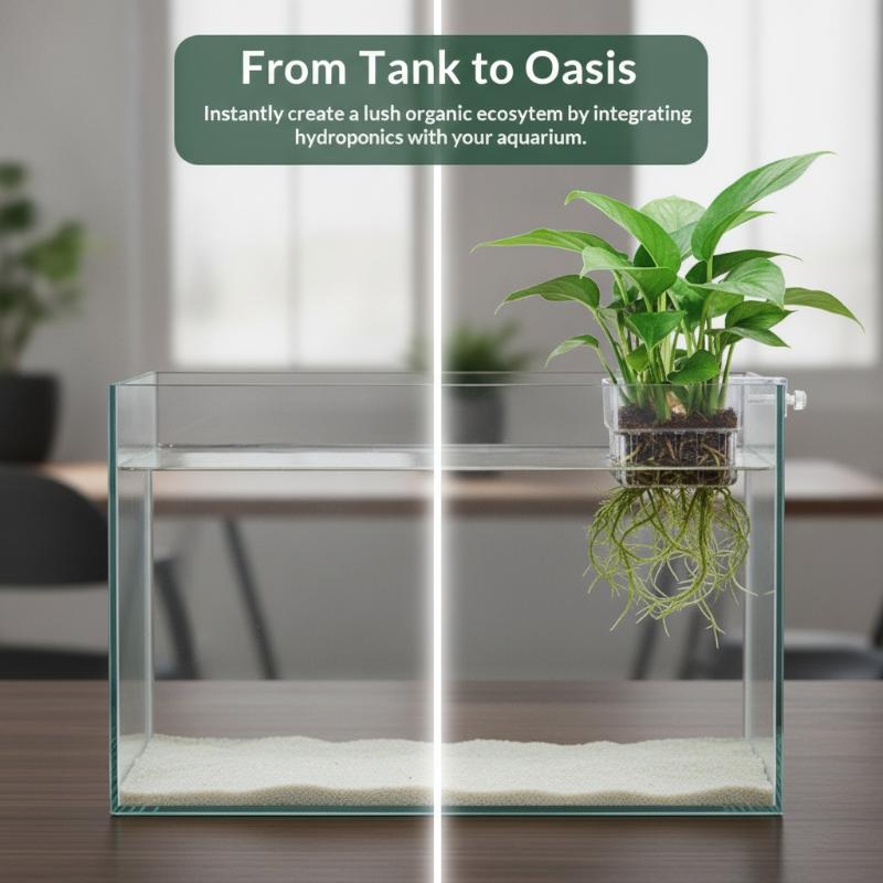 Clear Hangable Aquarium Plant  - Aquarium Plant Easy To Grow ulasan dan harga