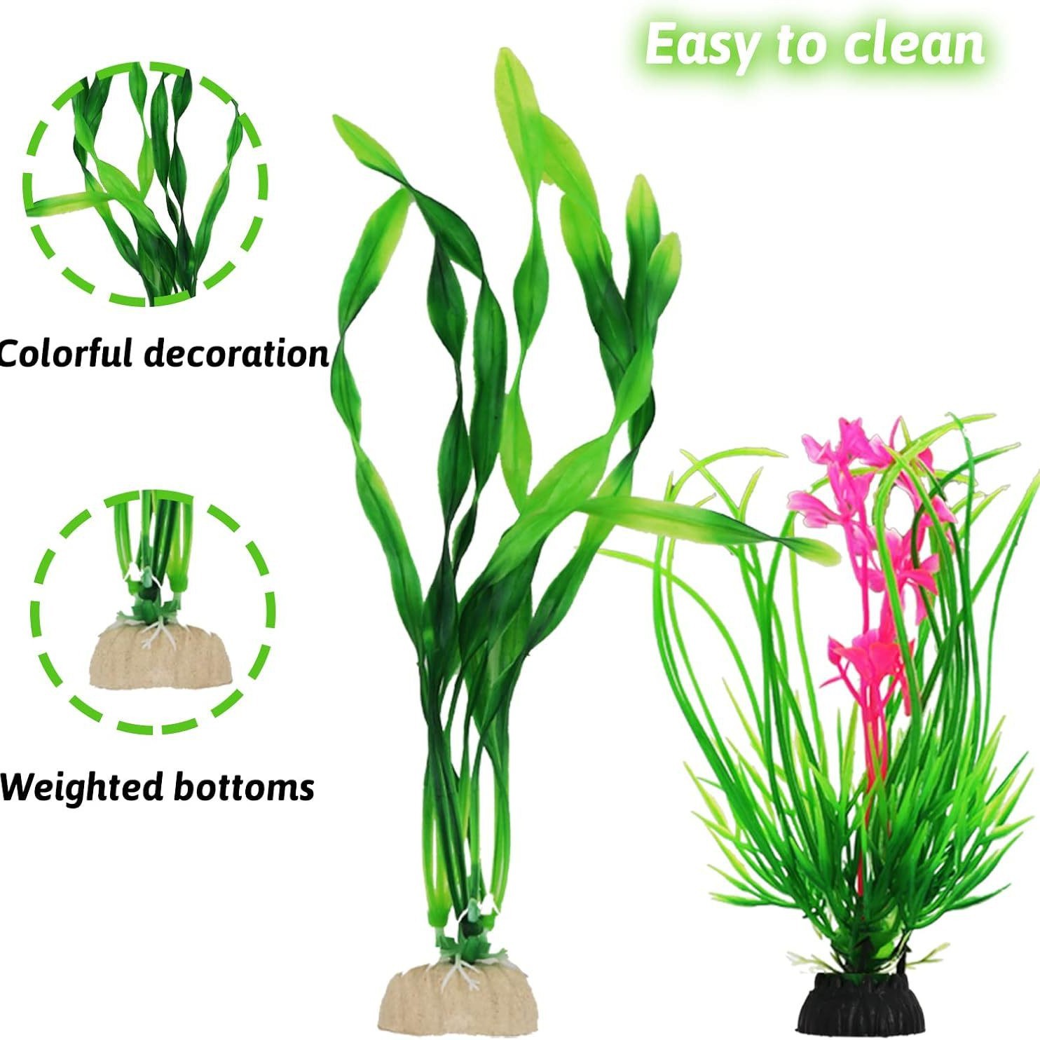 Artificial Aquarium Plants Set - Planted Aquarium For Beginners ulasan dan harga