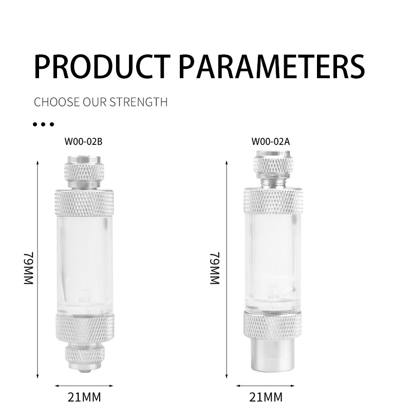 ZRDR Aquarium Check Valve-Regu - Glass Co2 Drop Checker ulasan dan harga