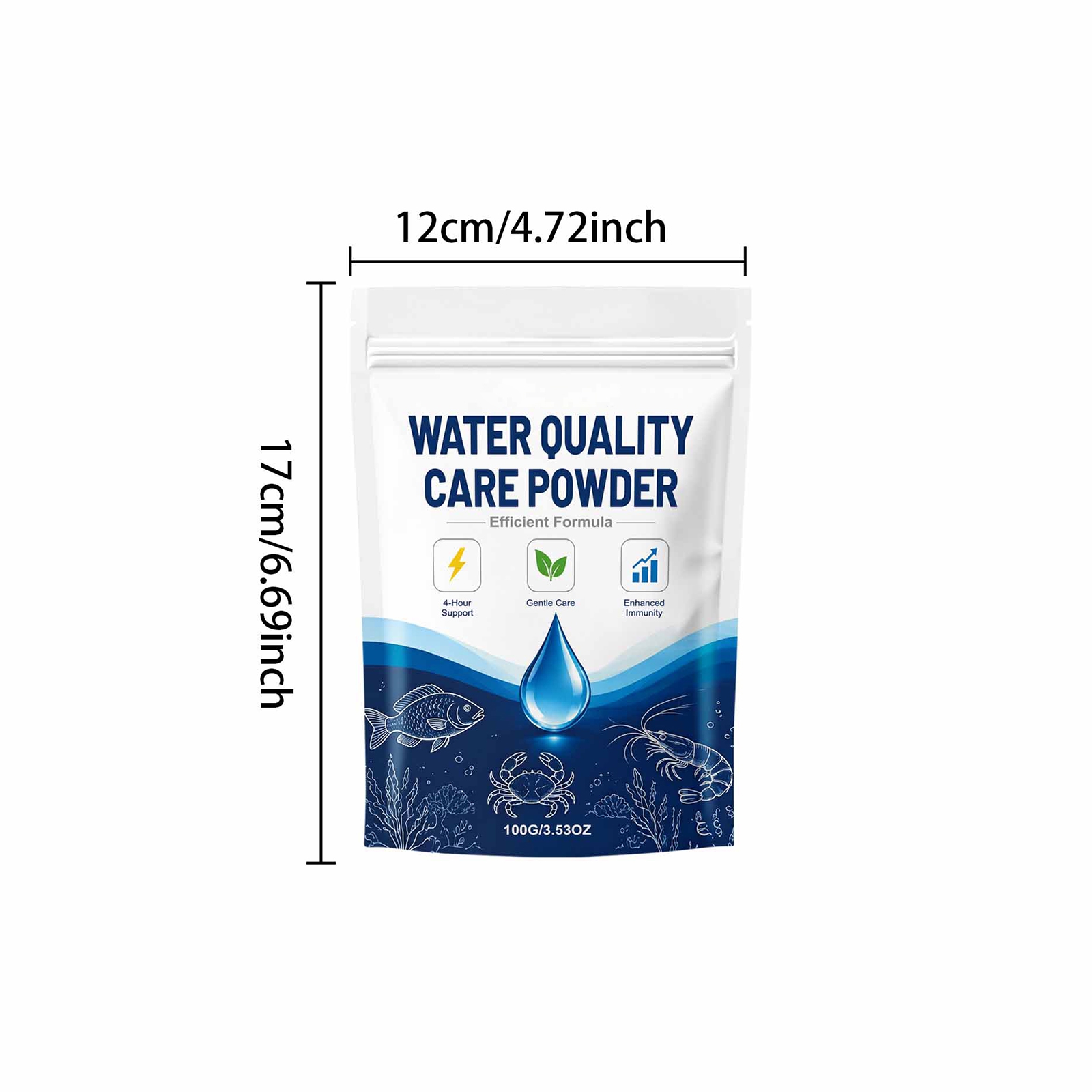1/2/3/5PCS Cleaner Water Clari - Aquarium Plant Fertilizer ulasan dan harga