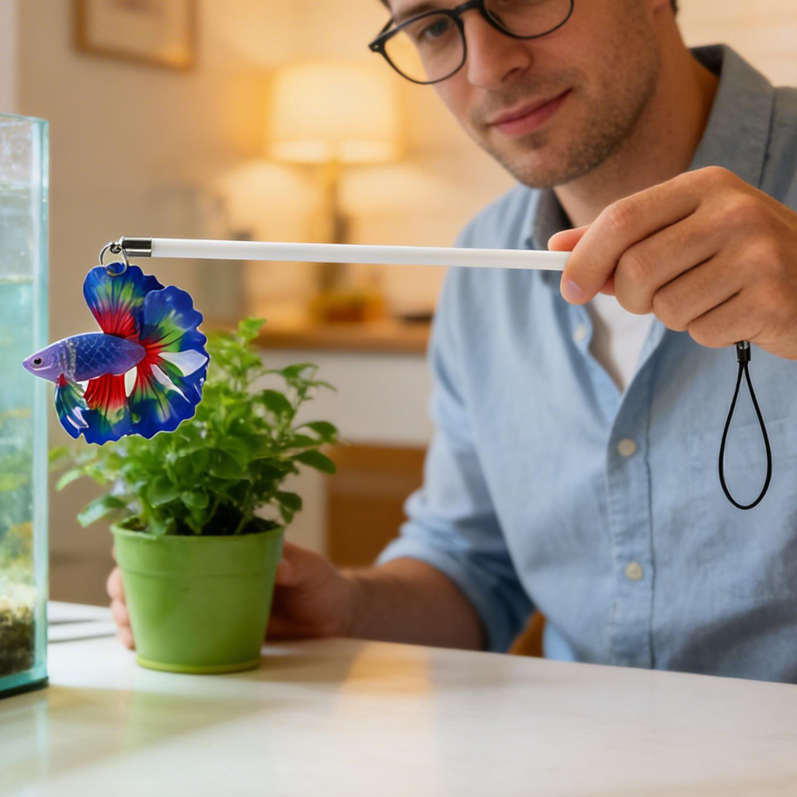 Fish Training Stick Realistic  - Planted Aquarium For Beginners ulasan dan harga